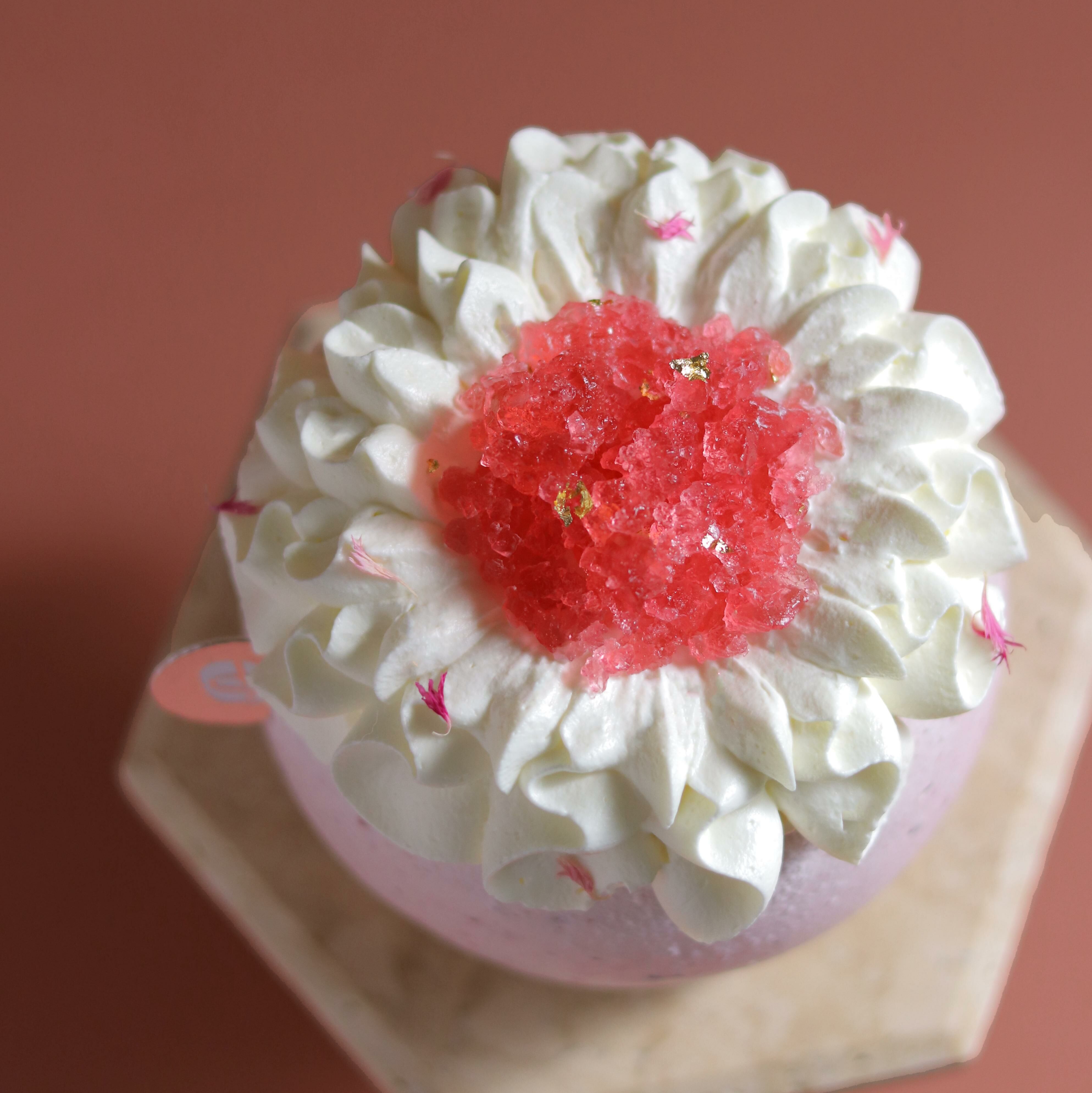 蘋果乳酪洛神花蛋糕