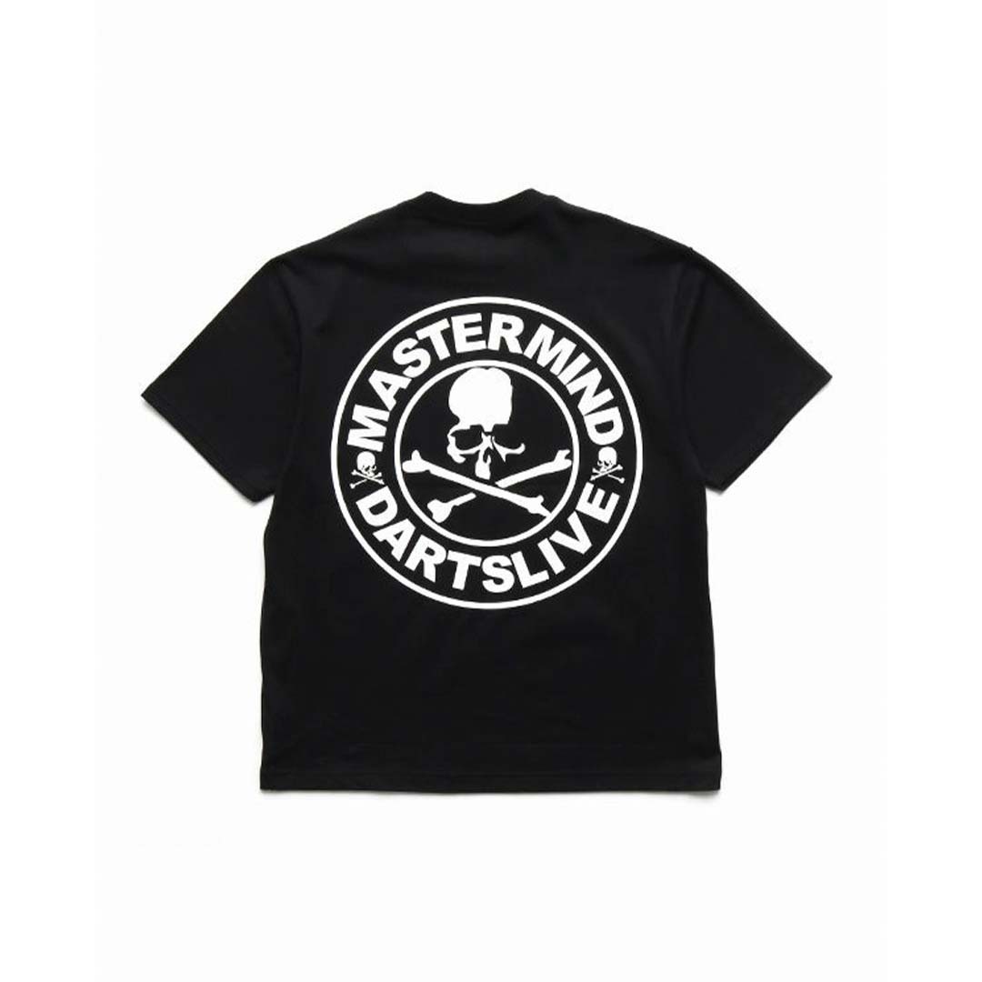 2025SS DARTSLIVE × MASTERMIND JAPAN MMJ TOKYO DARTSLIVE SET TEE 骷髏 一般版 短T 現貨 250711260002