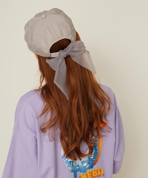 MILKFED. / BACK RIBBON CAP