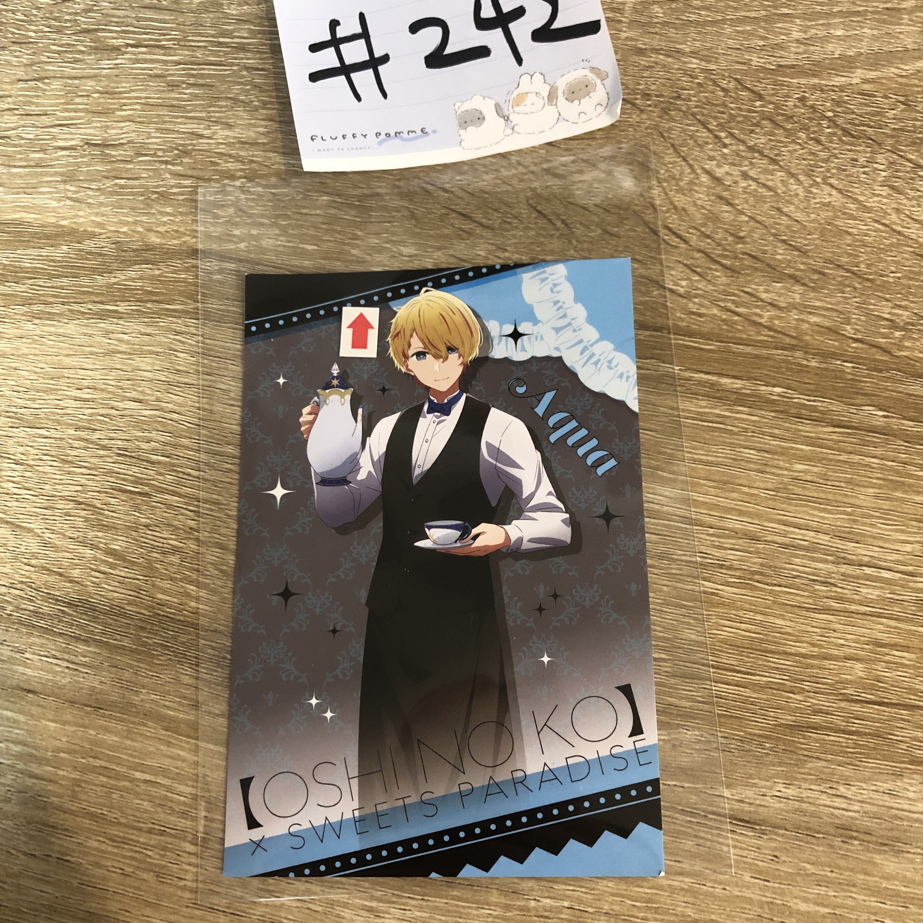 我推的孩子 AQUA 明信片 瑕#242