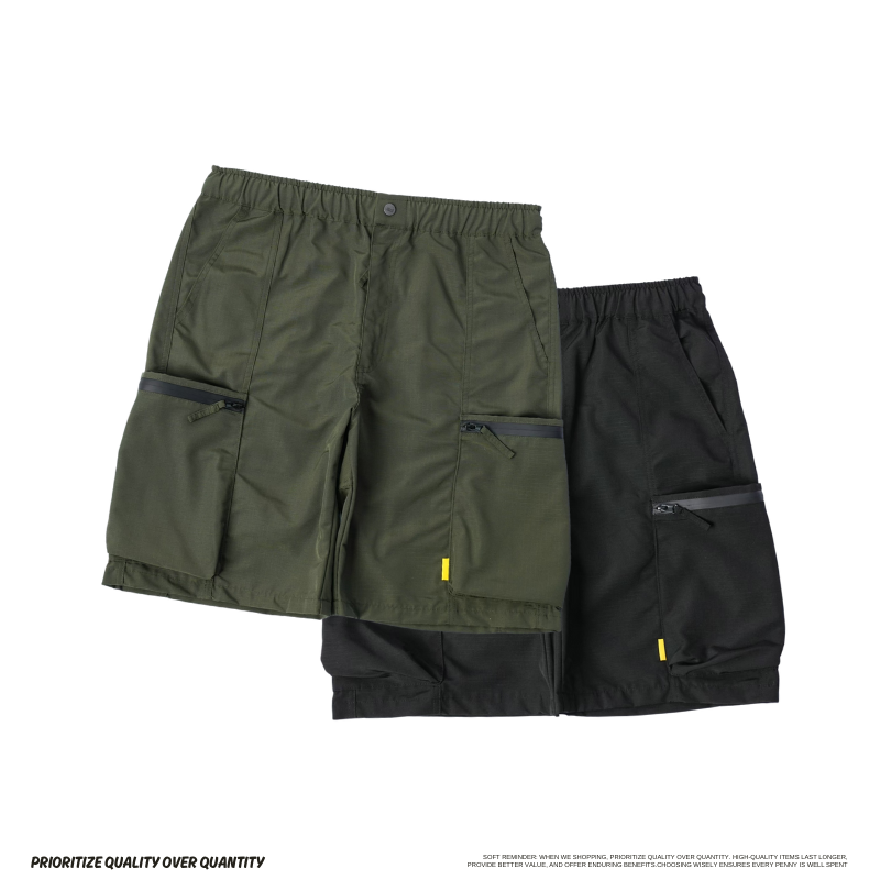 布料加強升級 機能 速乾防潑水 多口袋 登山短褲