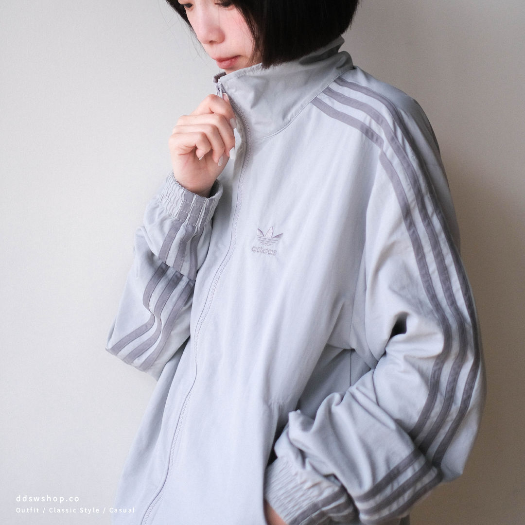 "代購+現貨" ADIDAS ORIGINALS 太空灰立領 男款外套