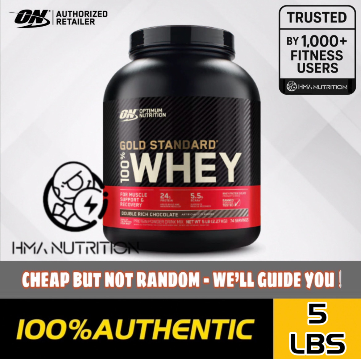 ON Gold Standard 100% Whey (5LBS)