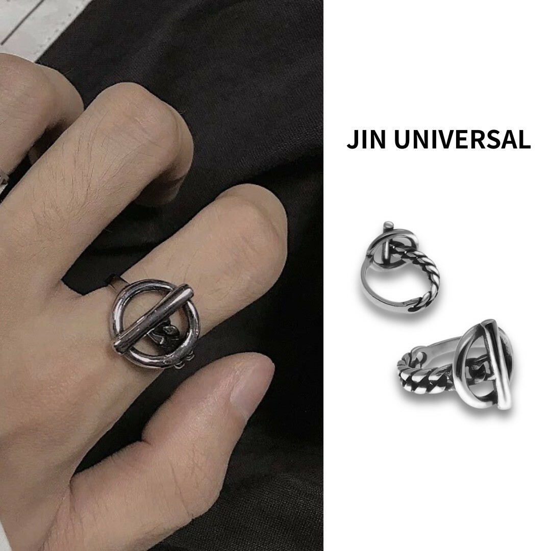 JIN UNIVERSAL OT扣鏈條造型戒
