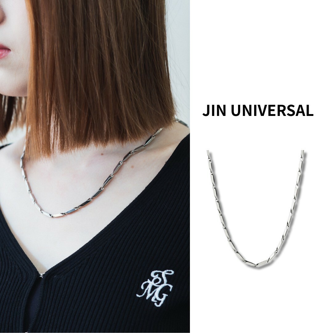 JIN UNIVERSAL菱形串聯項鍊