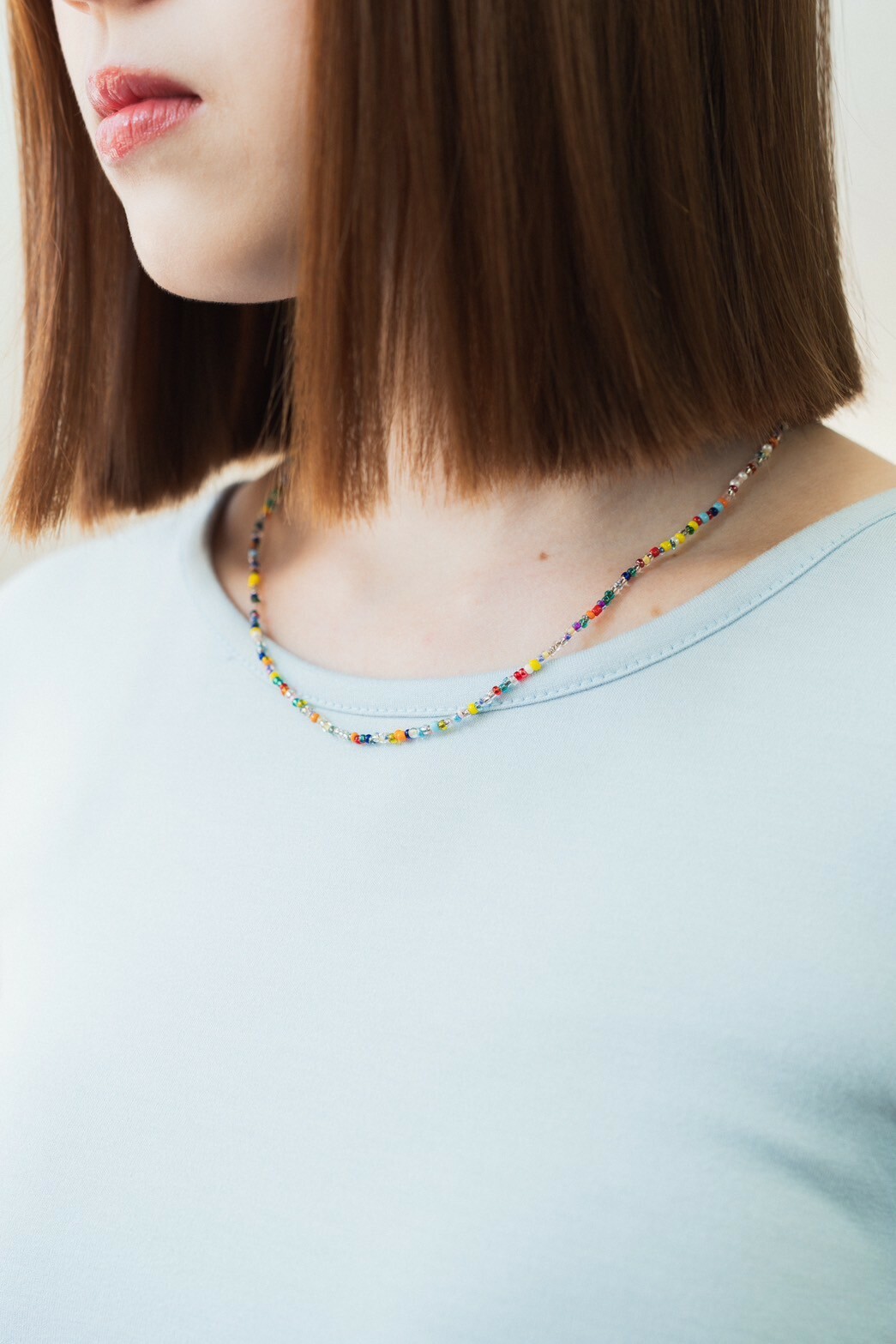 JIN UNIVERSAL彩色串珠項鍊