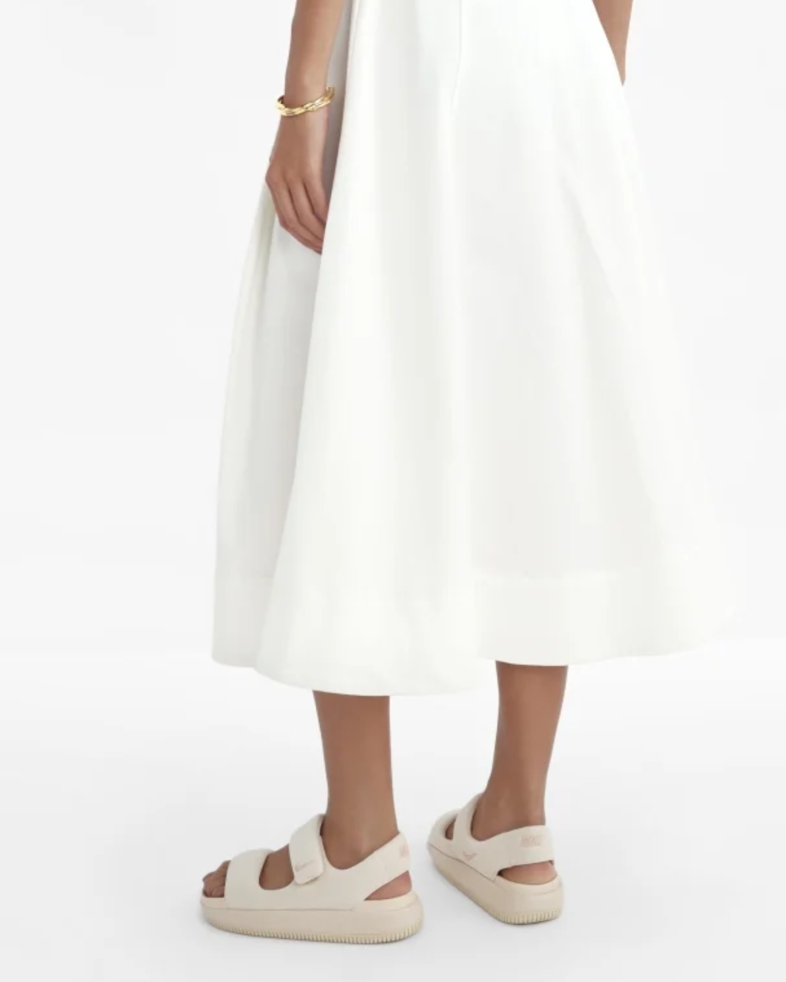 【逢甲 FUZZY】W Nike Calm Sandal 麵包 涼鞋 拖鞋 涼拖鞋 魔鬼氈 FZ3125-800