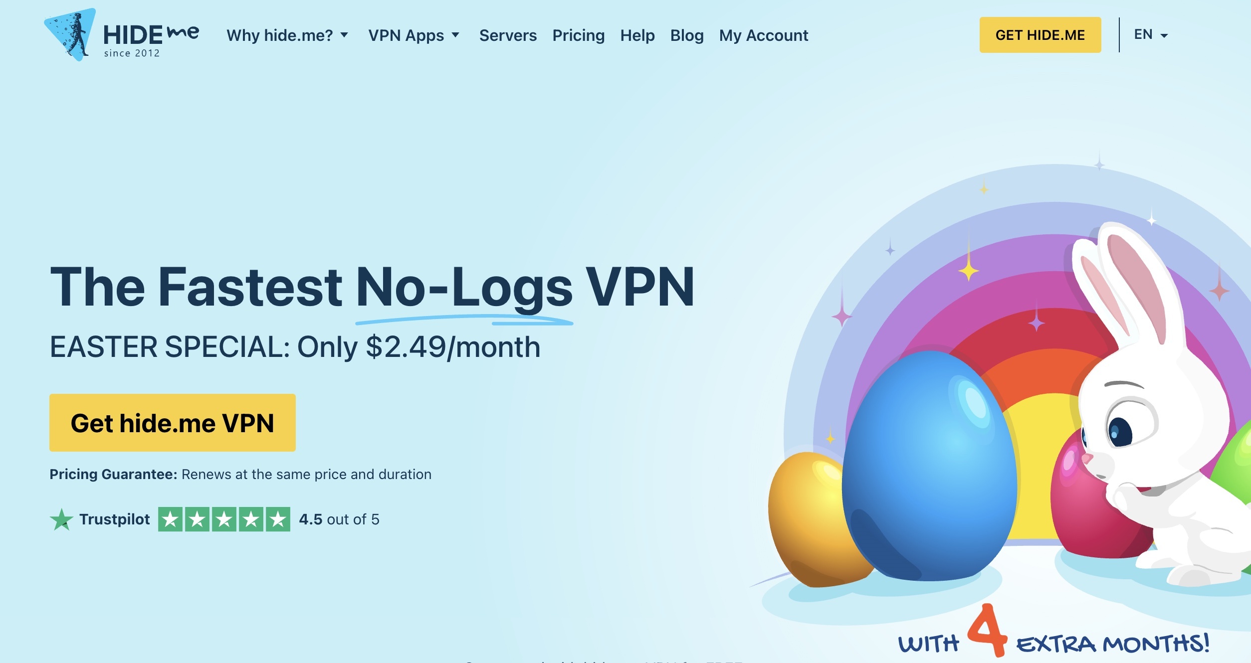 免費 VPN 推介-HideMeVPN