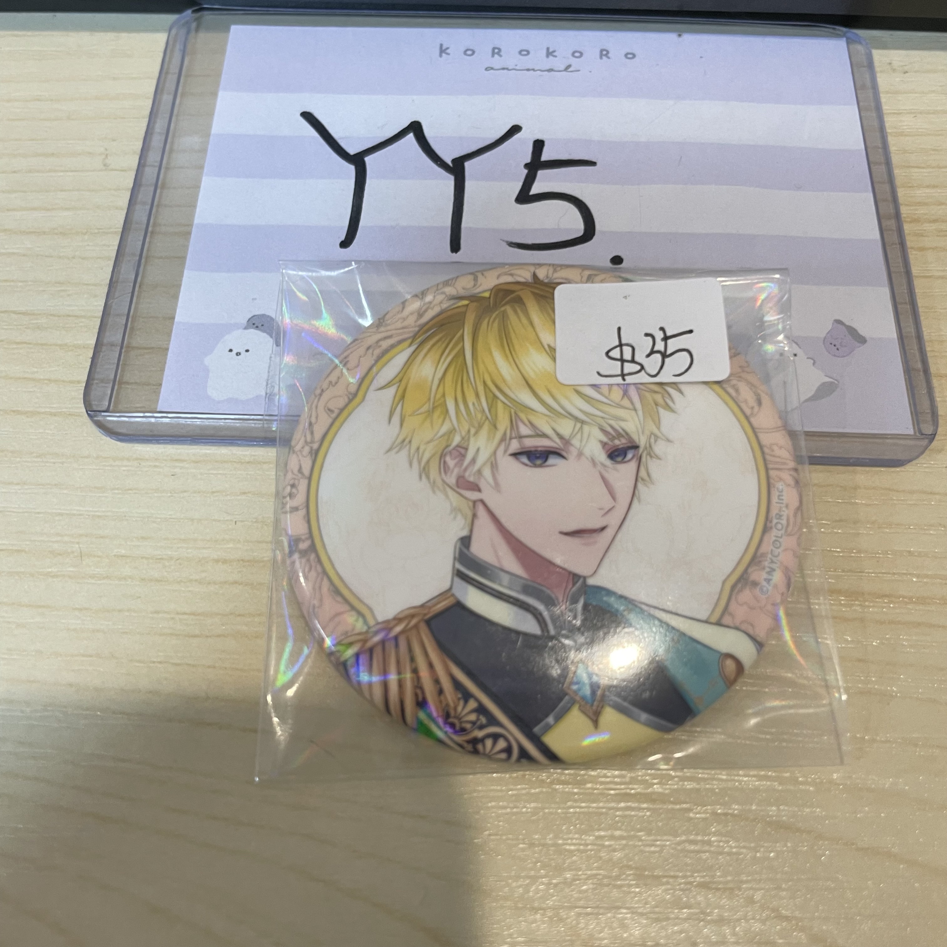 彩虹社 Sonny 襟章 #YY5