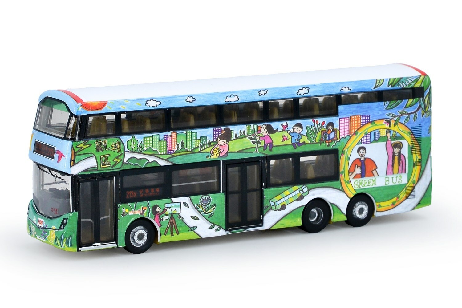 Tiny 九巴前衛富豪B8L Go Green, Anderson (213X)