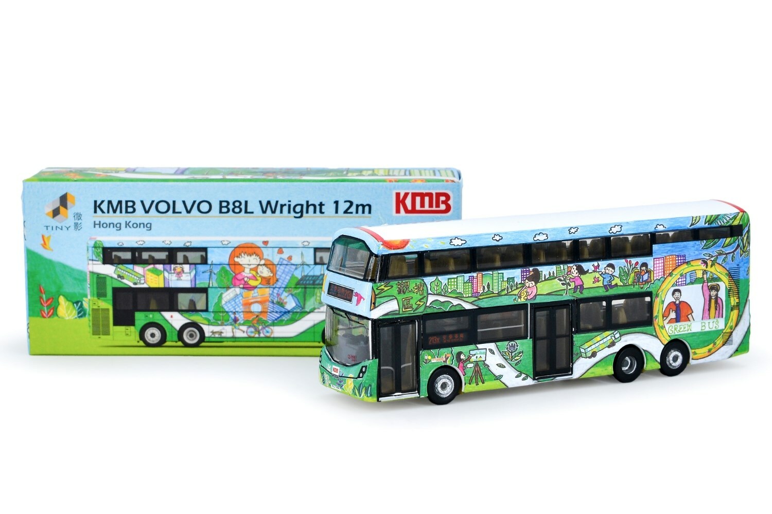 Tiny 九巴前衛富豪B8L Go Green, Anderson (213X)