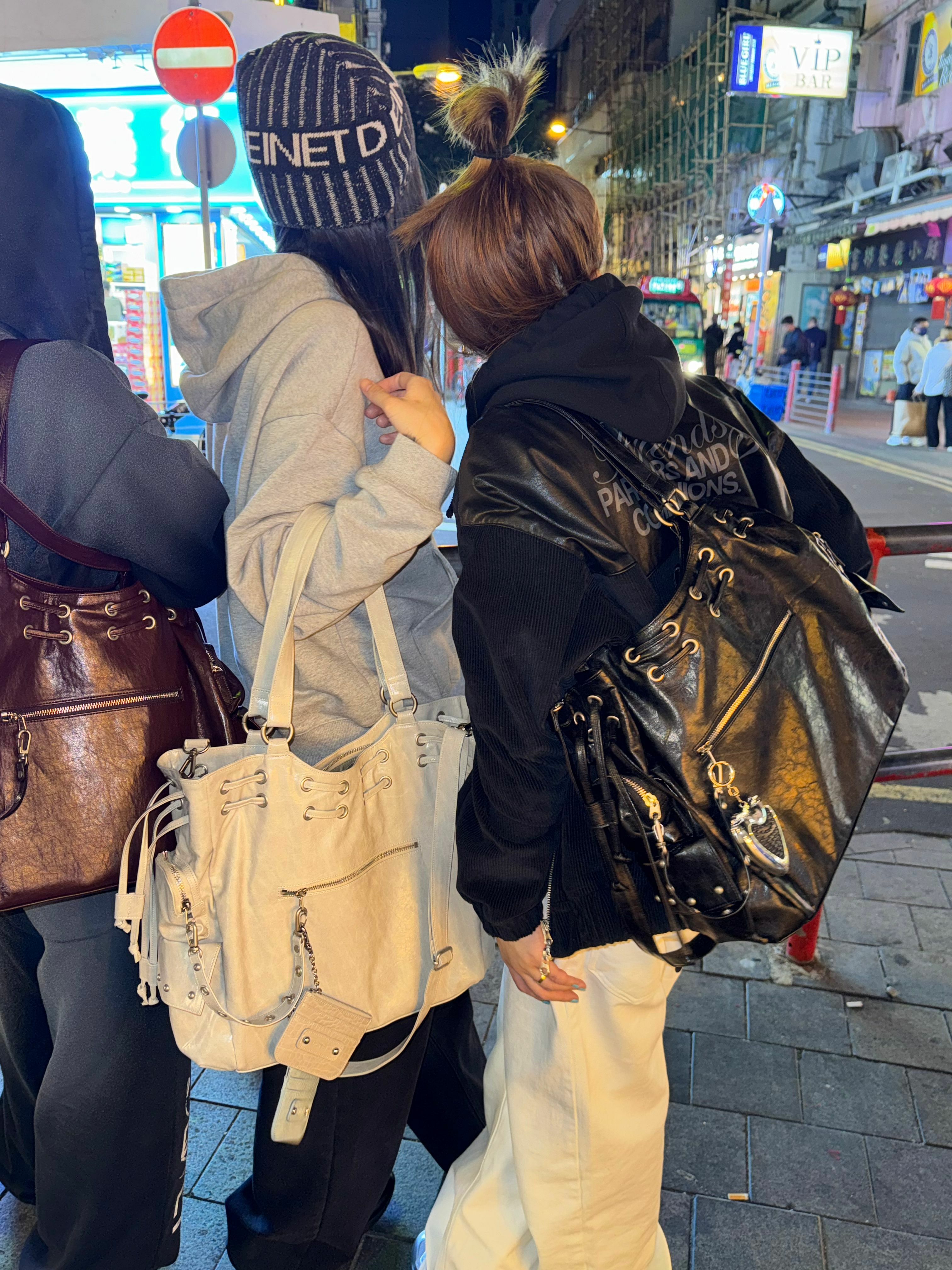 大人気 【DEINET】 NEW STUD STRING BIG BAG ★送料・関税込★ DEINET - Deinet New Stud String Big Bag | HBX - Globally