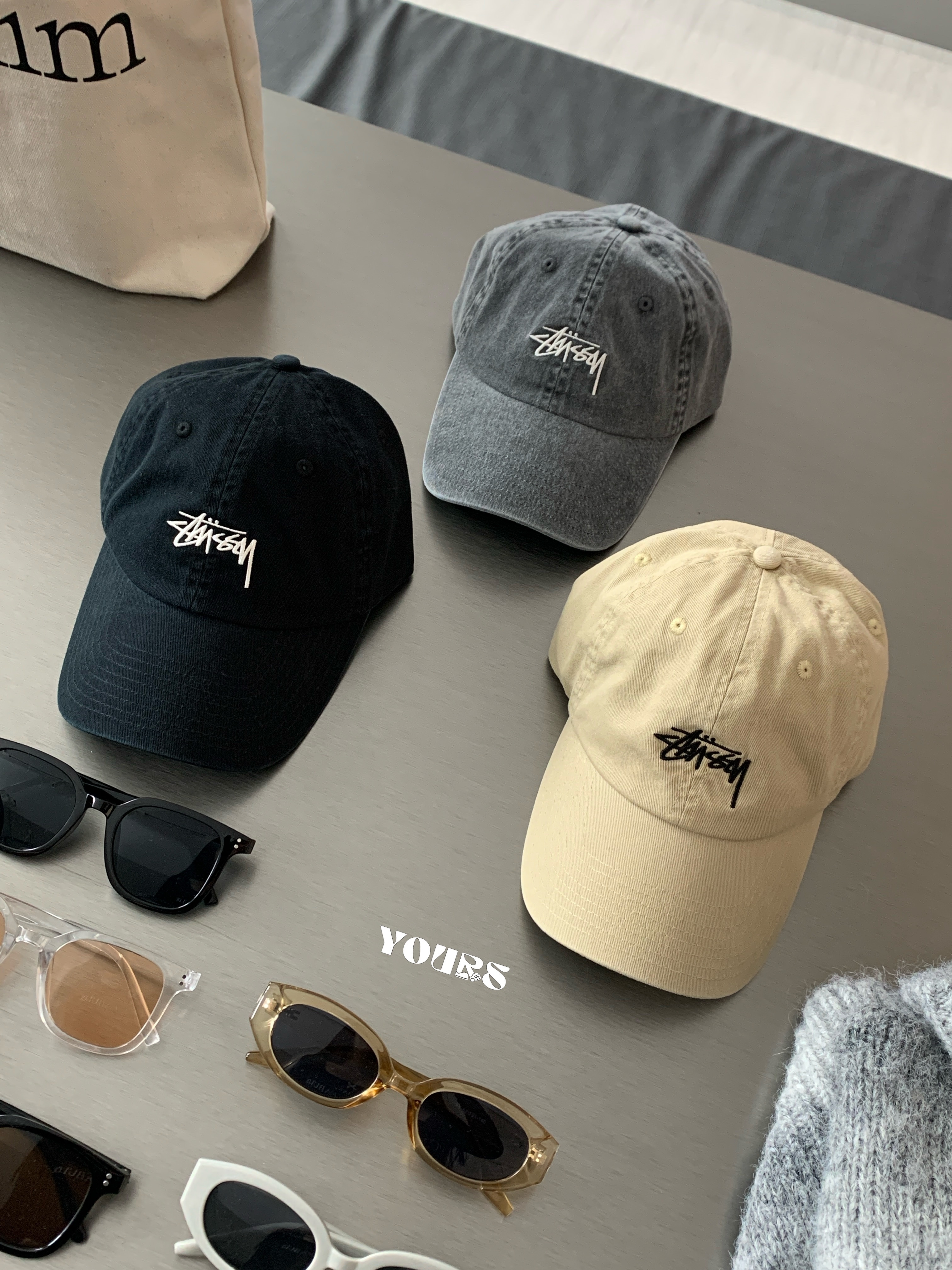 Stussy 經典小logo棒球帽（4colors）