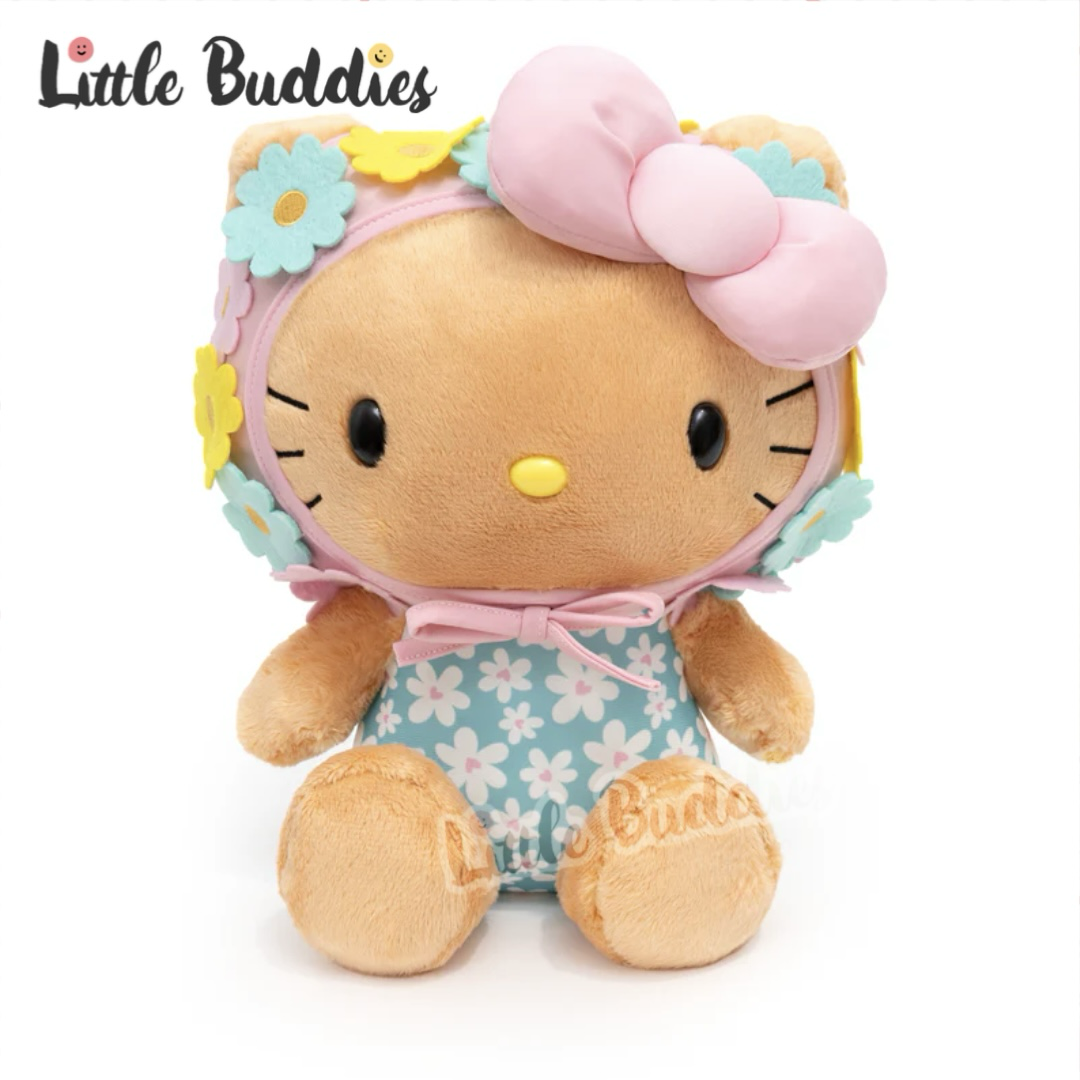 美版 Sanrio Hello Kitty 花花游水造型系列 - 12吋公仔