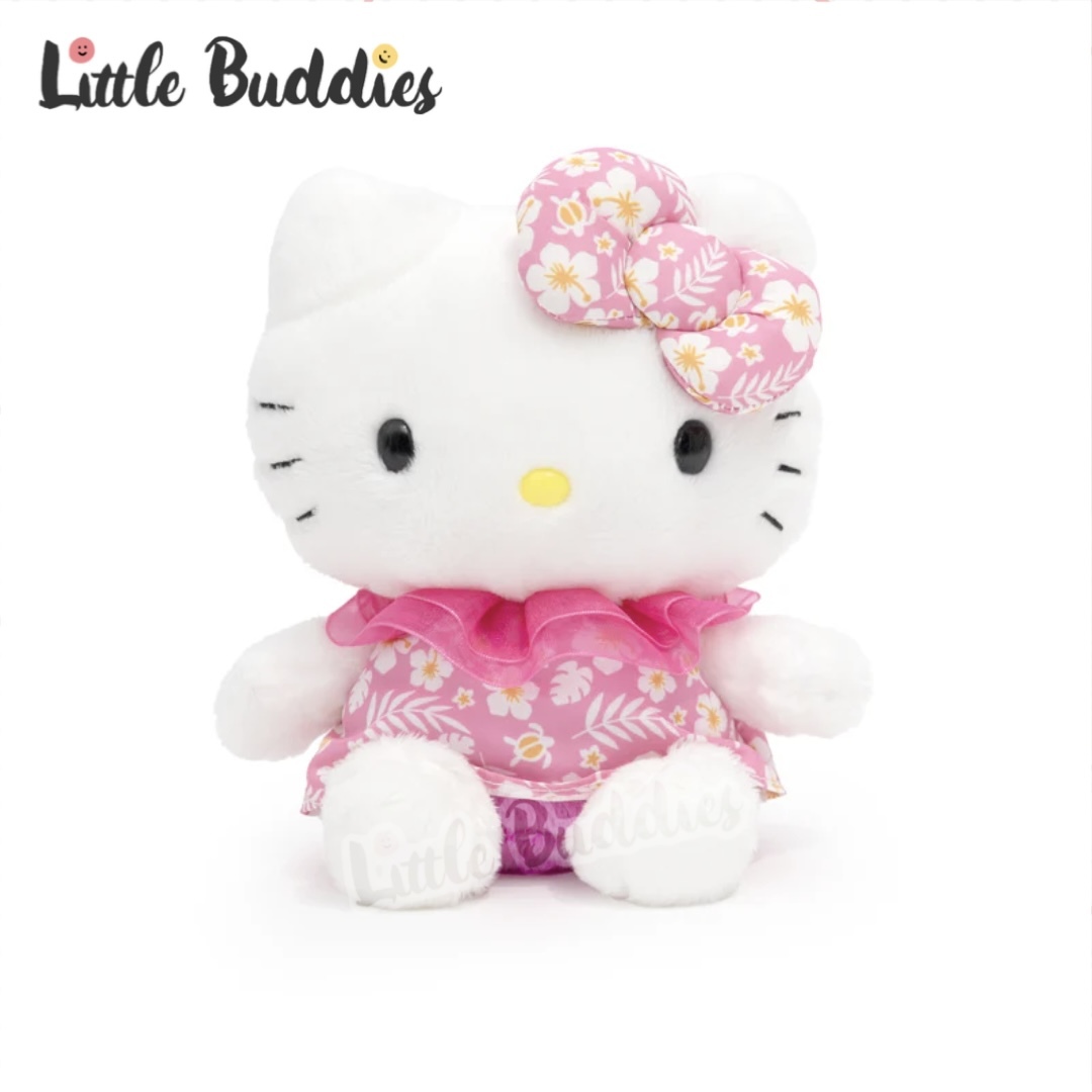 美版 Sanrio 夏威夷花花造型系列 - 6吋公仔
