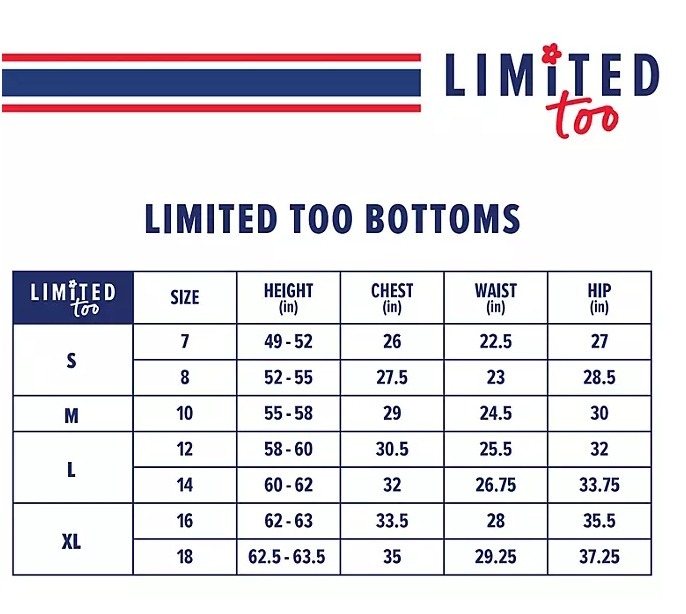 【預購】Limited Too G042101 童裝長褲