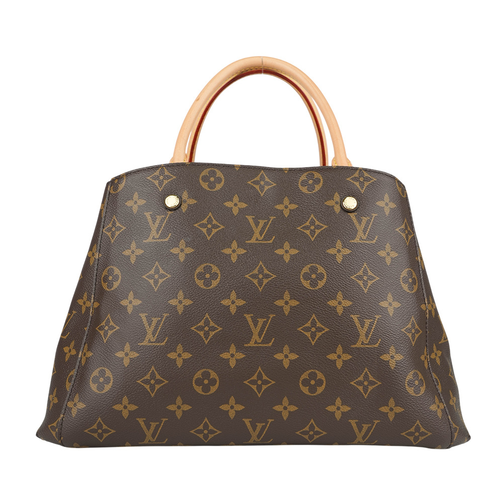 【Louis Vuitton / LV】Monogram Montaigne MM 手提/斜背包 M41056
