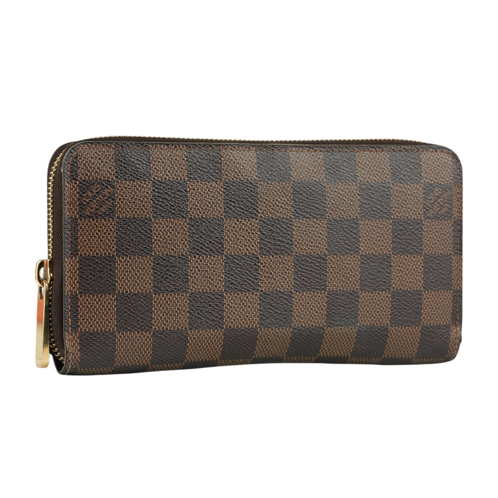 【Louis Vuitton】棋盤格拉鏈長夾