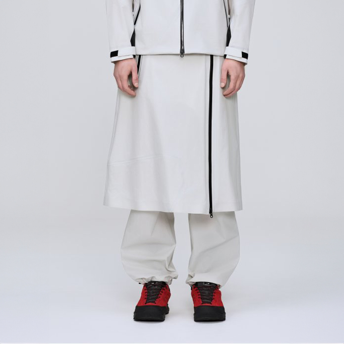 【EIDER】中性3L輕量防水單片裙/25EDUP25341-[淺灰]