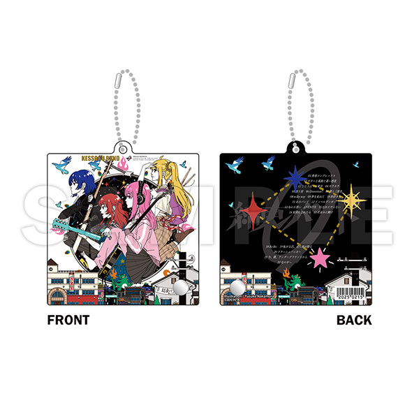 孤獨搖滾!日版中村佑介聯名CD唱片風壓克力吊飾