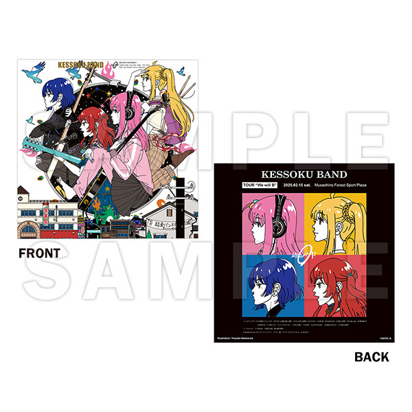 孤獨搖滾!日版中村佑介聯名LP唱片風收納夾