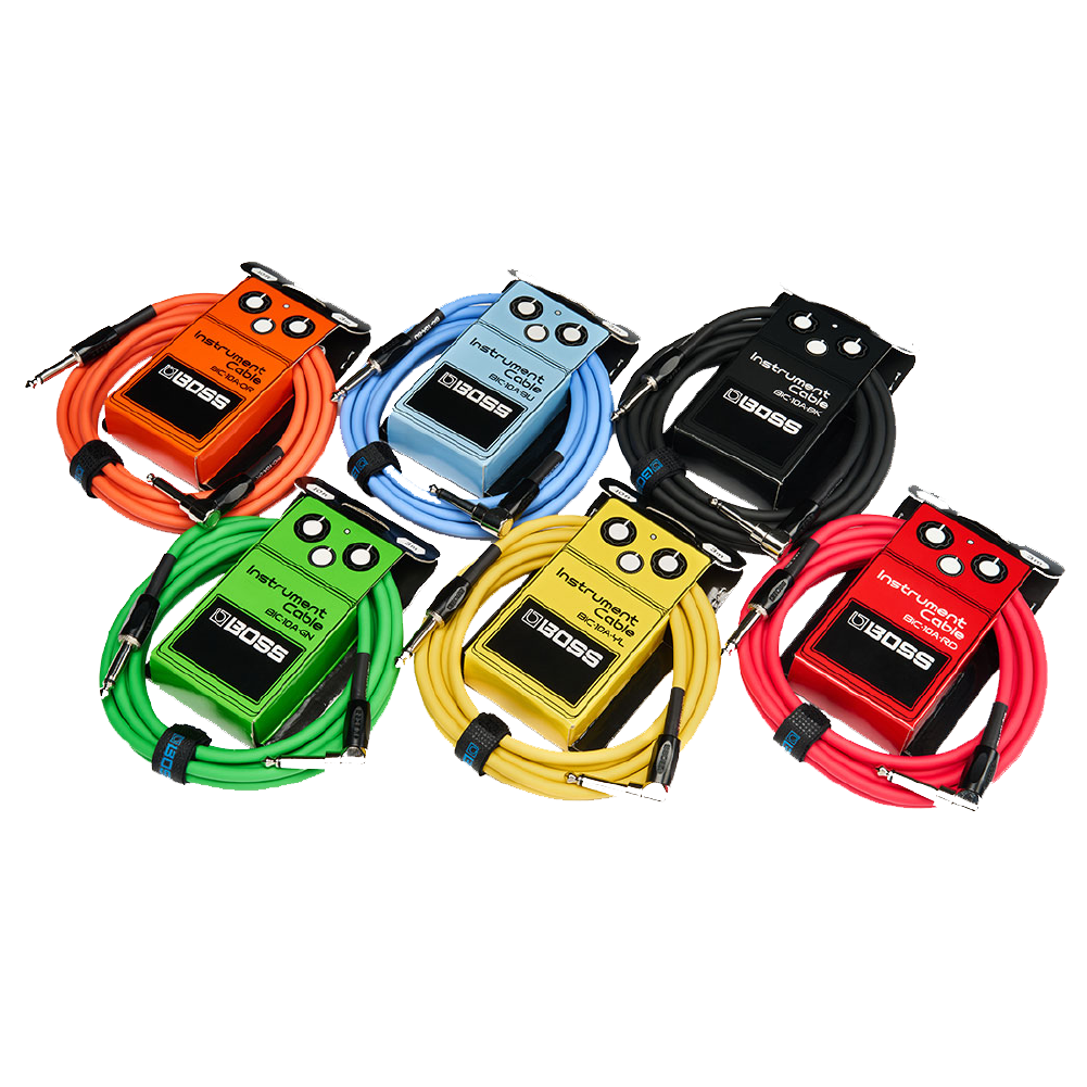 BOSS BOSS / BIC-10A 3M 彩色導線 (6色) — 三峽配件 / 週邊｜YA! 玩音樂