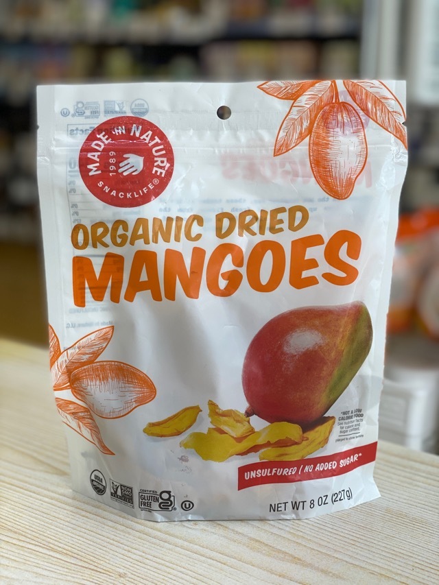 有機芒果乾 (最佳食用日期為2026年8月4日)
