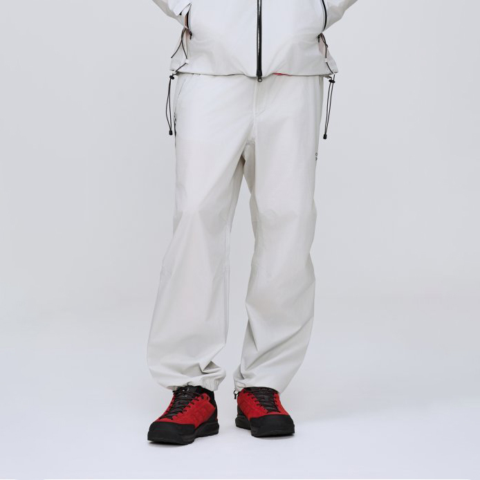 【EIDER】中性3L輕量防水長褲/25EDMP25341-[淺灰、經典黑]