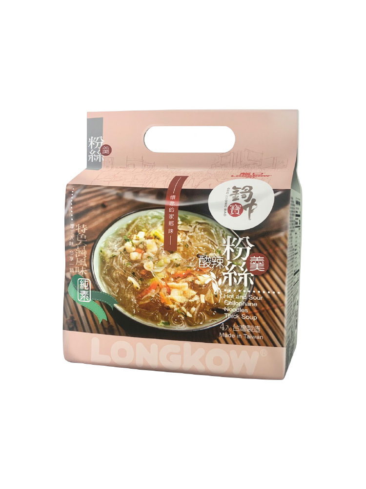 鍋中寶 酸辣粉絲羹(4入)