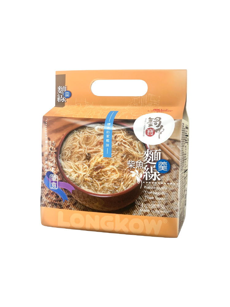 鍋中寶 柴魚麵線羹(4入)