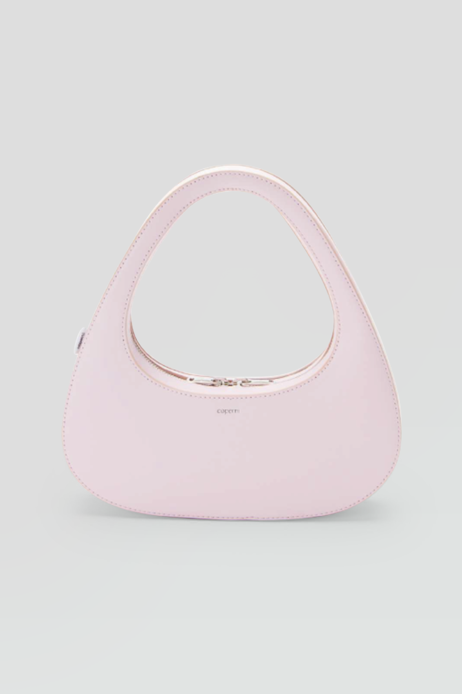 Coperni｜BAGUETTE 真皮弧形三角手提包