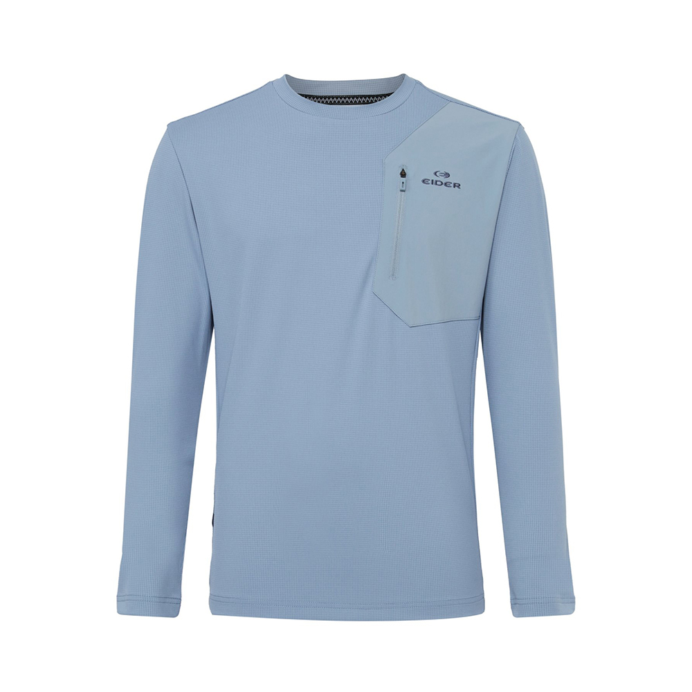 【EIDER】男防風抗水長袖上衣/25EDMP25203-[炭灰、灰藍、米駝]