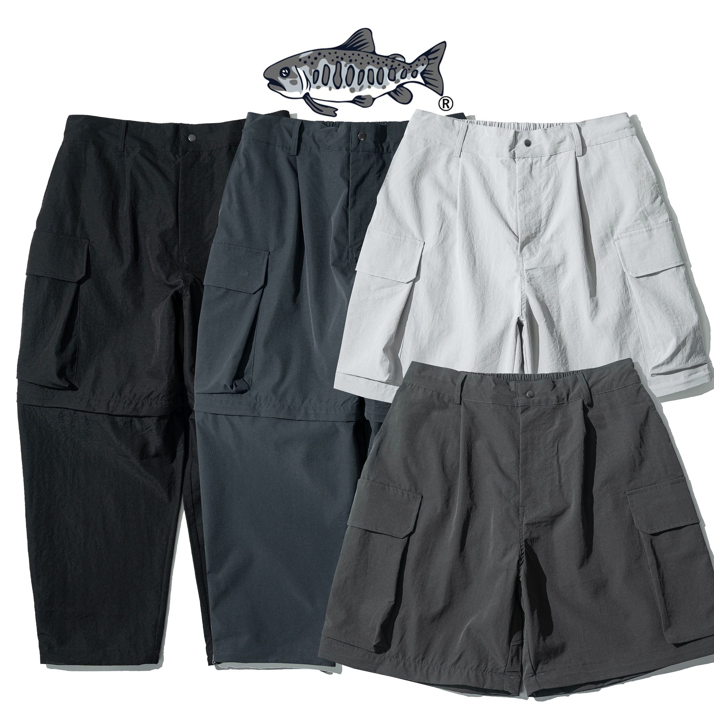 AGILITY Detachable Loose Pants 防潑水 多口袋 可拆長褲 [H35]