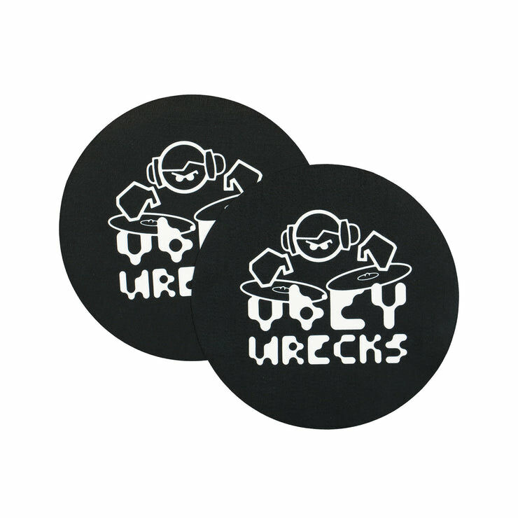 Klasse Wrecks x Obey《FREE TEKNO》（Slipmat唱片墊 // 2 Pieces）