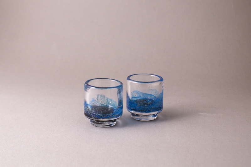 紅琉璃-台灣在地工藝琉璃壺杯組