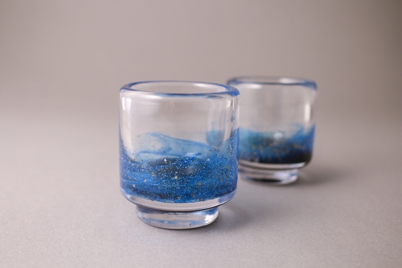 紅琉璃-台灣在地工藝琉璃壺杯組