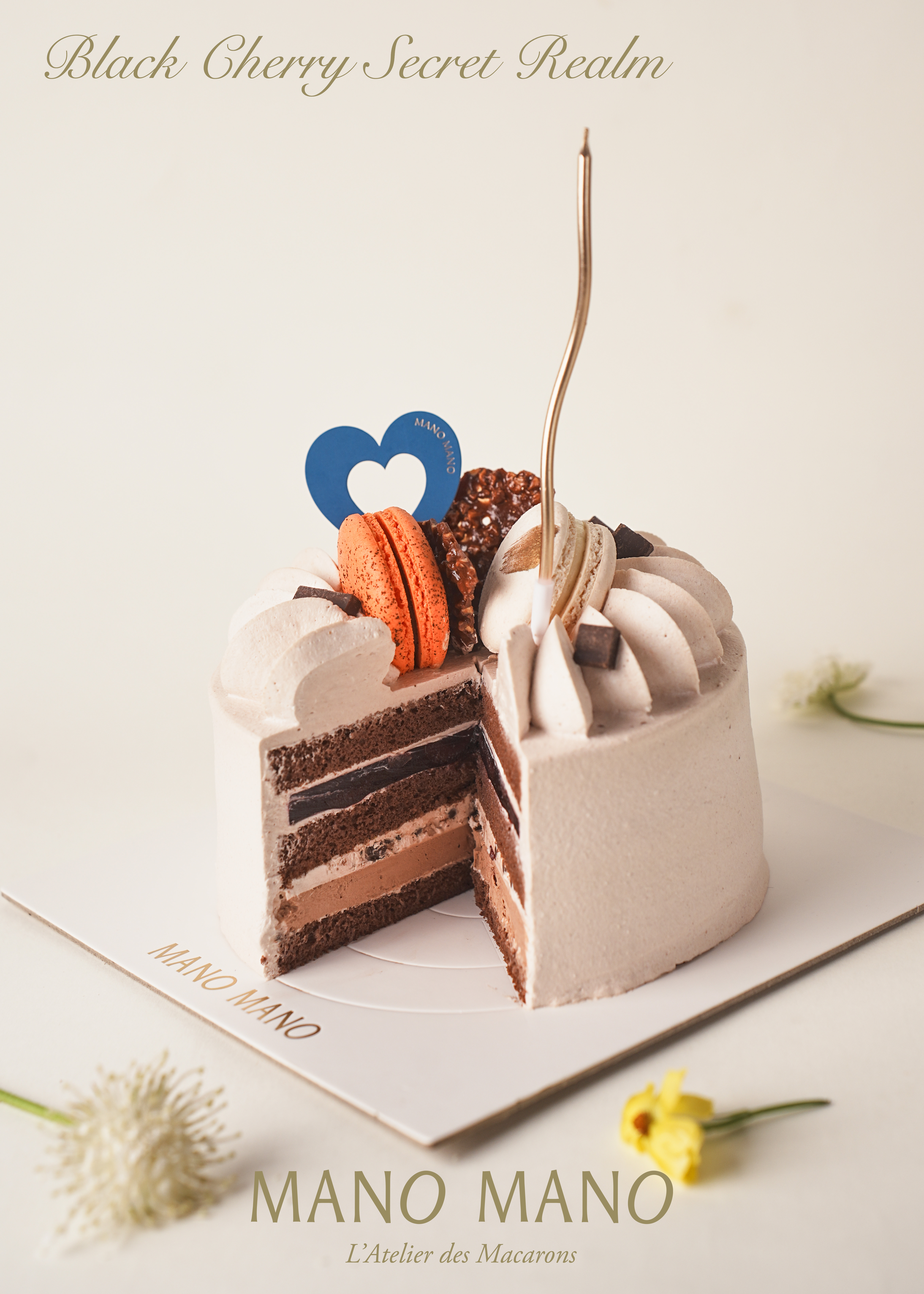 【可宅配蛋糕】6吋 櫻桃秘境 (DIY裝飾)