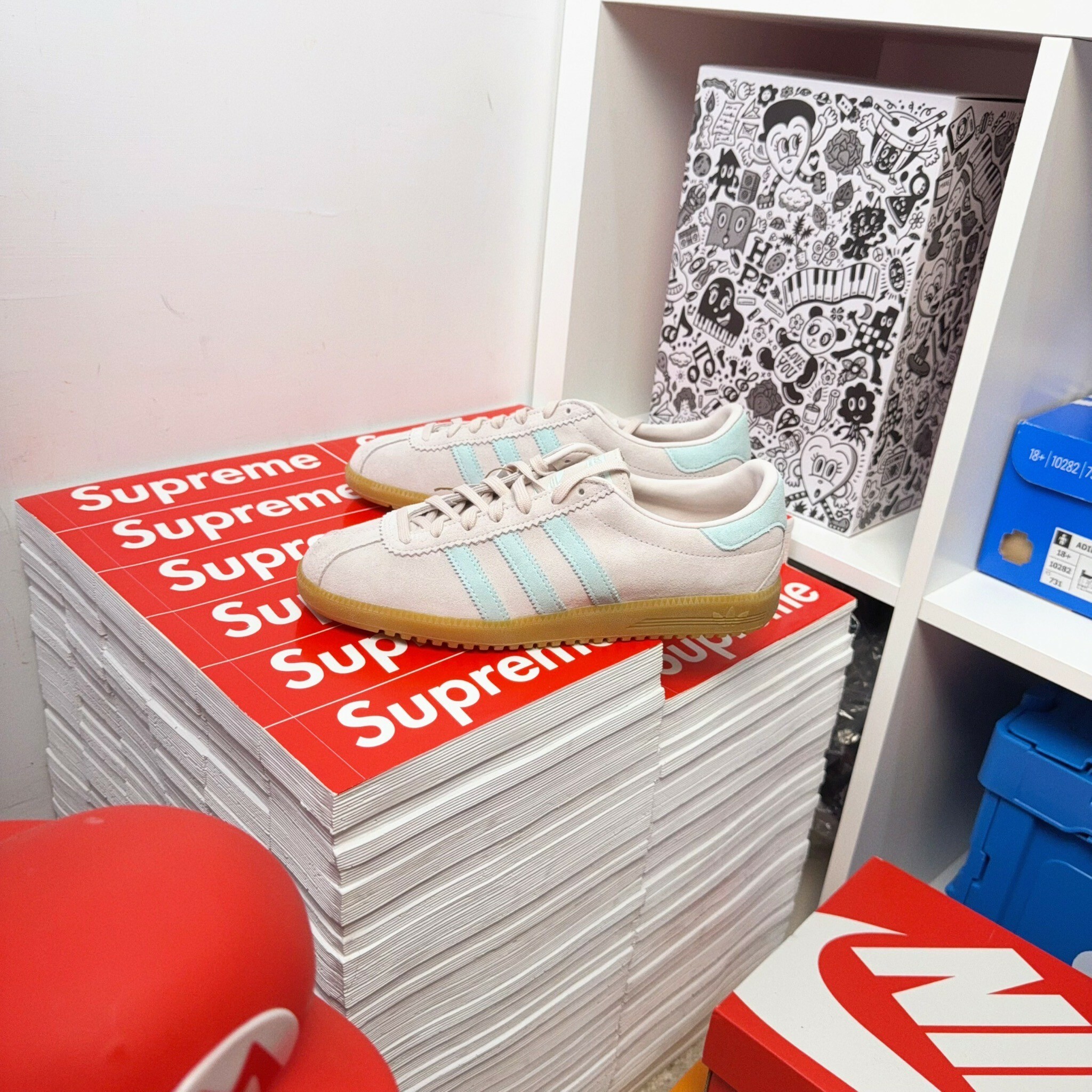 Adidas Originals Bermuda 日本新款 薄荷淡奶茶 焦糖 粉色 復古 德訓鞋 JS0256