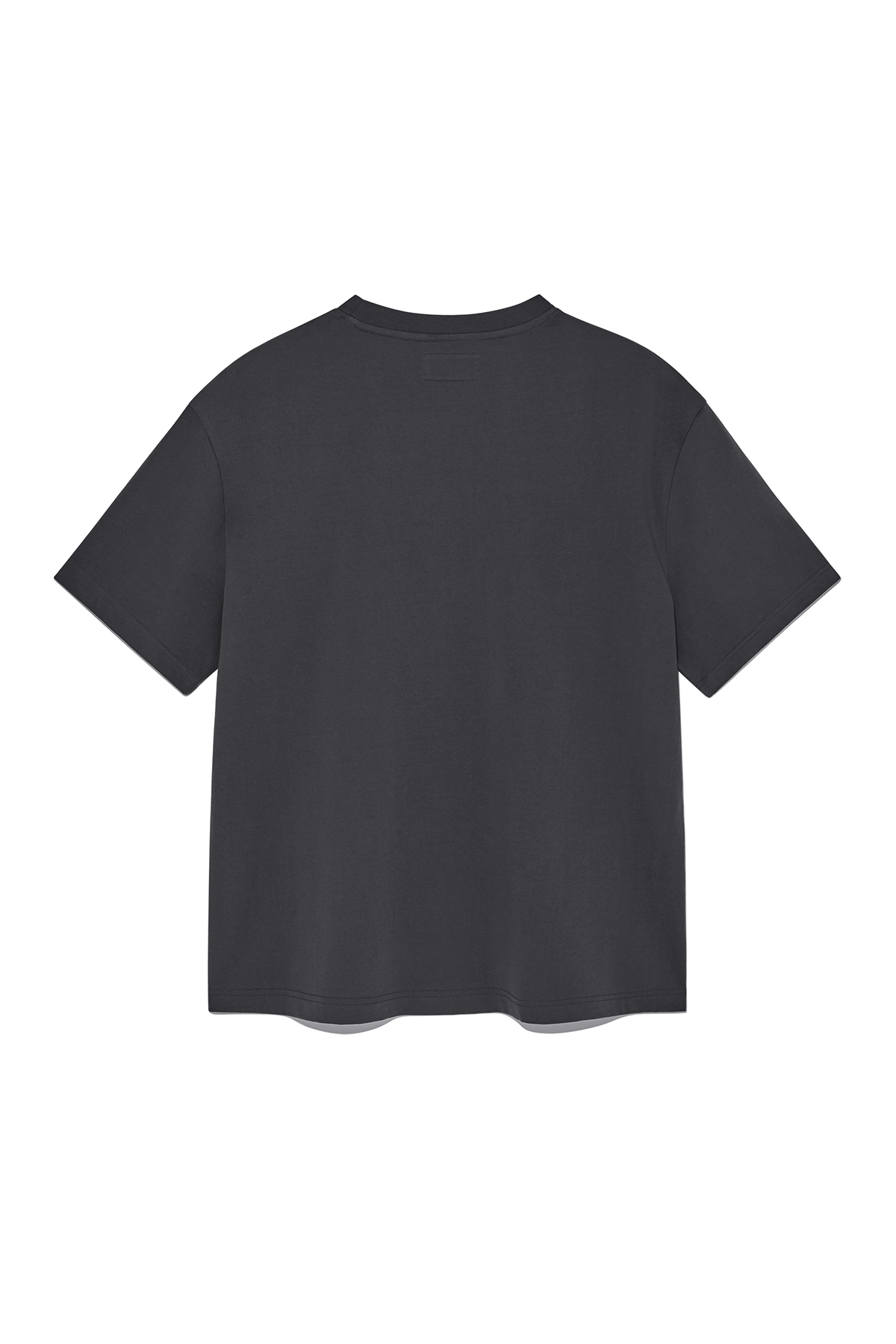 FOR LOVERS LOGO上衣 炭灰