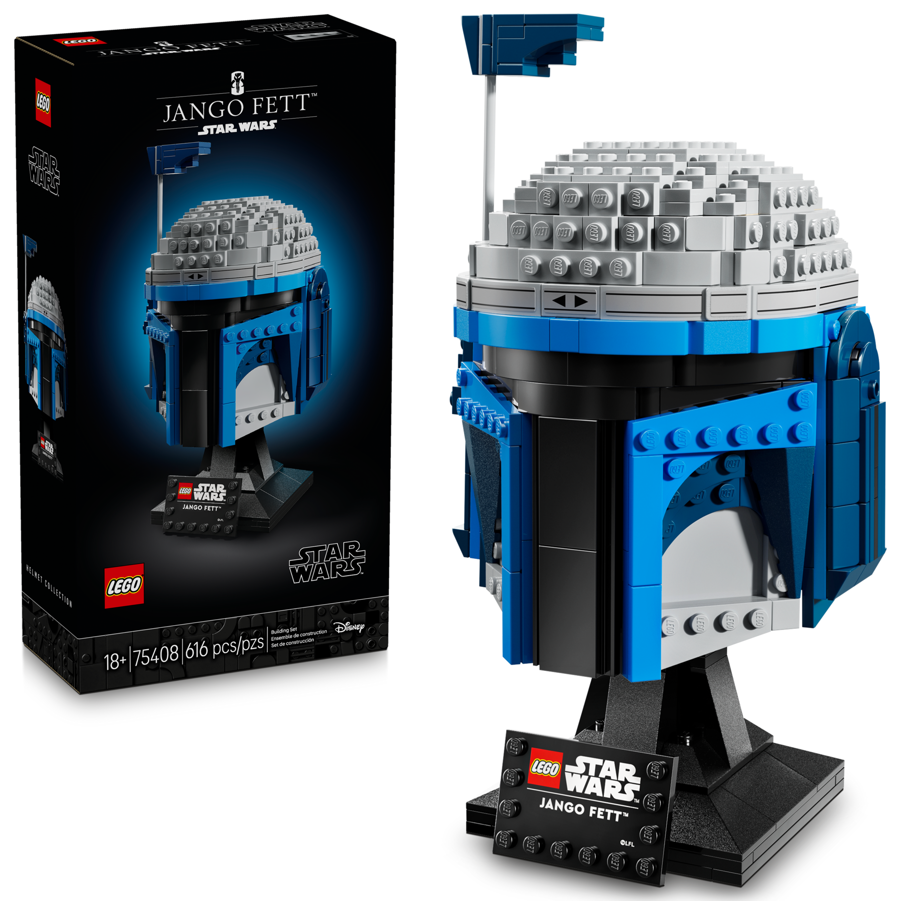 LEGO 75408 樂高積木 75408 Star Wars TM 星際大戰系列 - 強格費特™ 頭盔