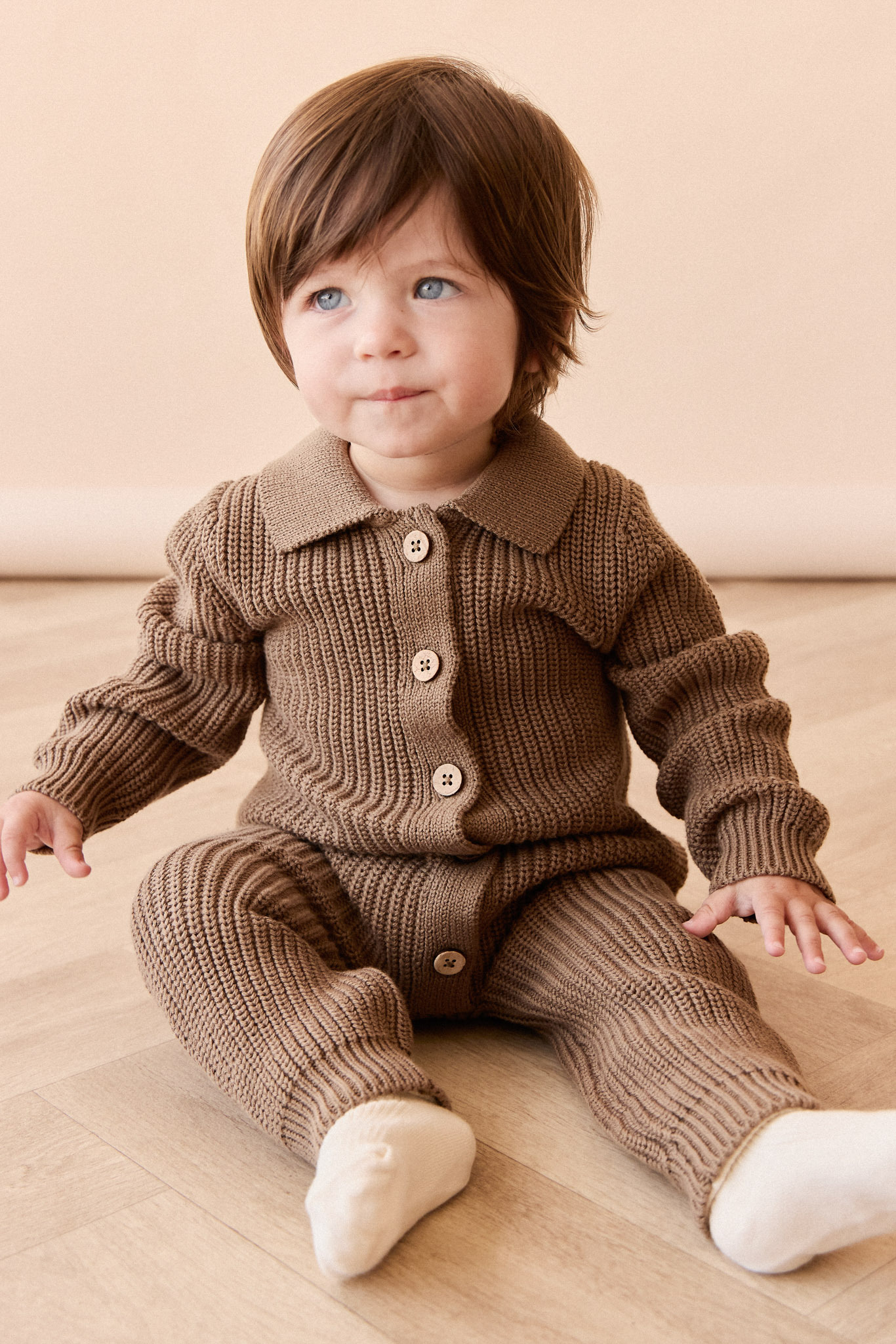 【預購】JAMIE KAY -Milan Knitted Onepiece（Pecan）