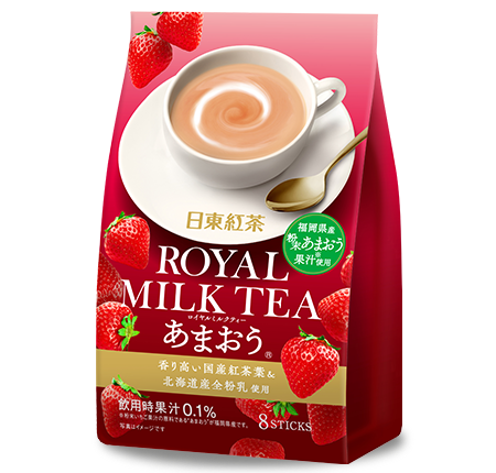 皇家奶茶 士多啤梨味 112g (8包入)