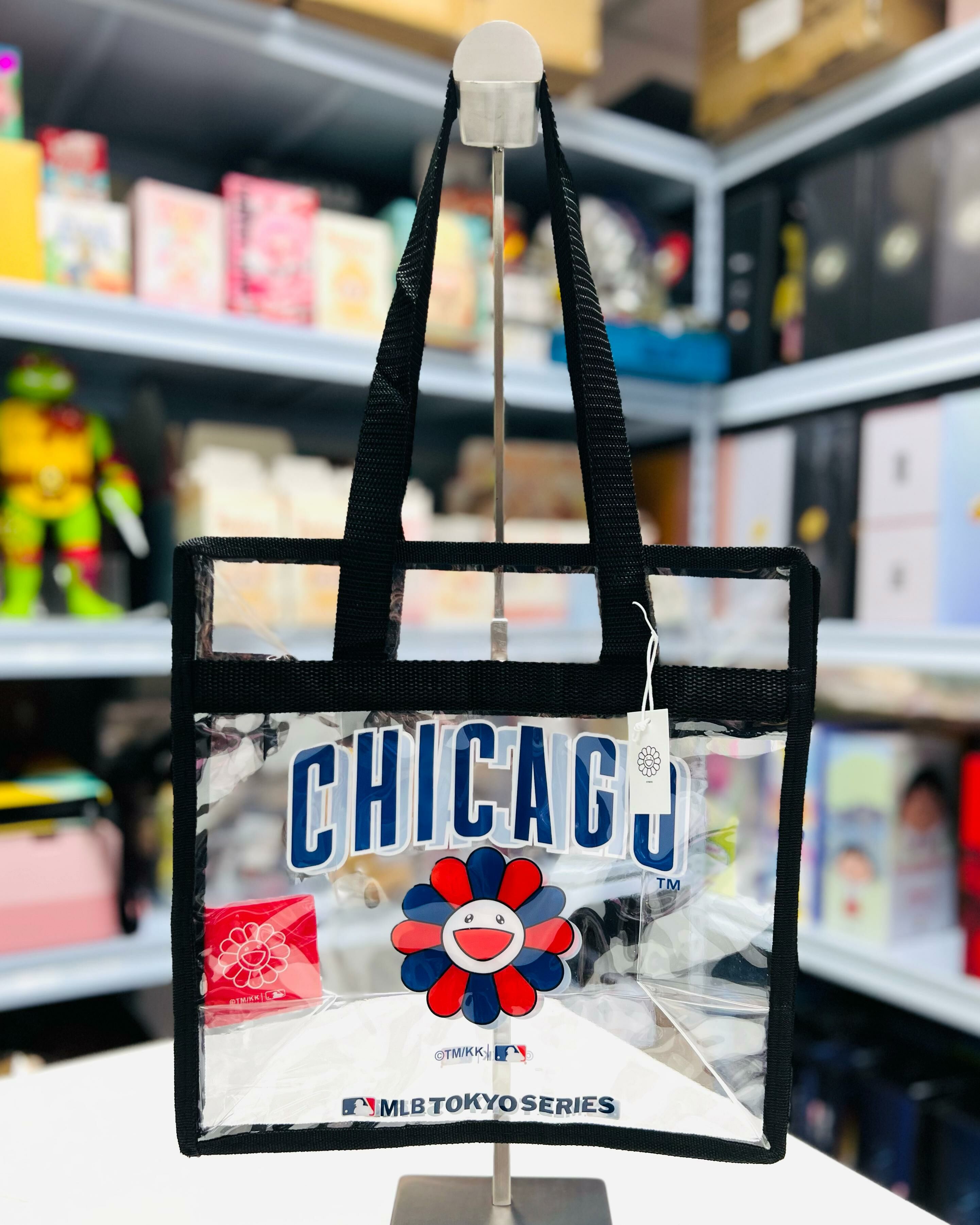 Takashi Murakami x MLB Tokyo Series Tote Bag -Chicago Cuba Red