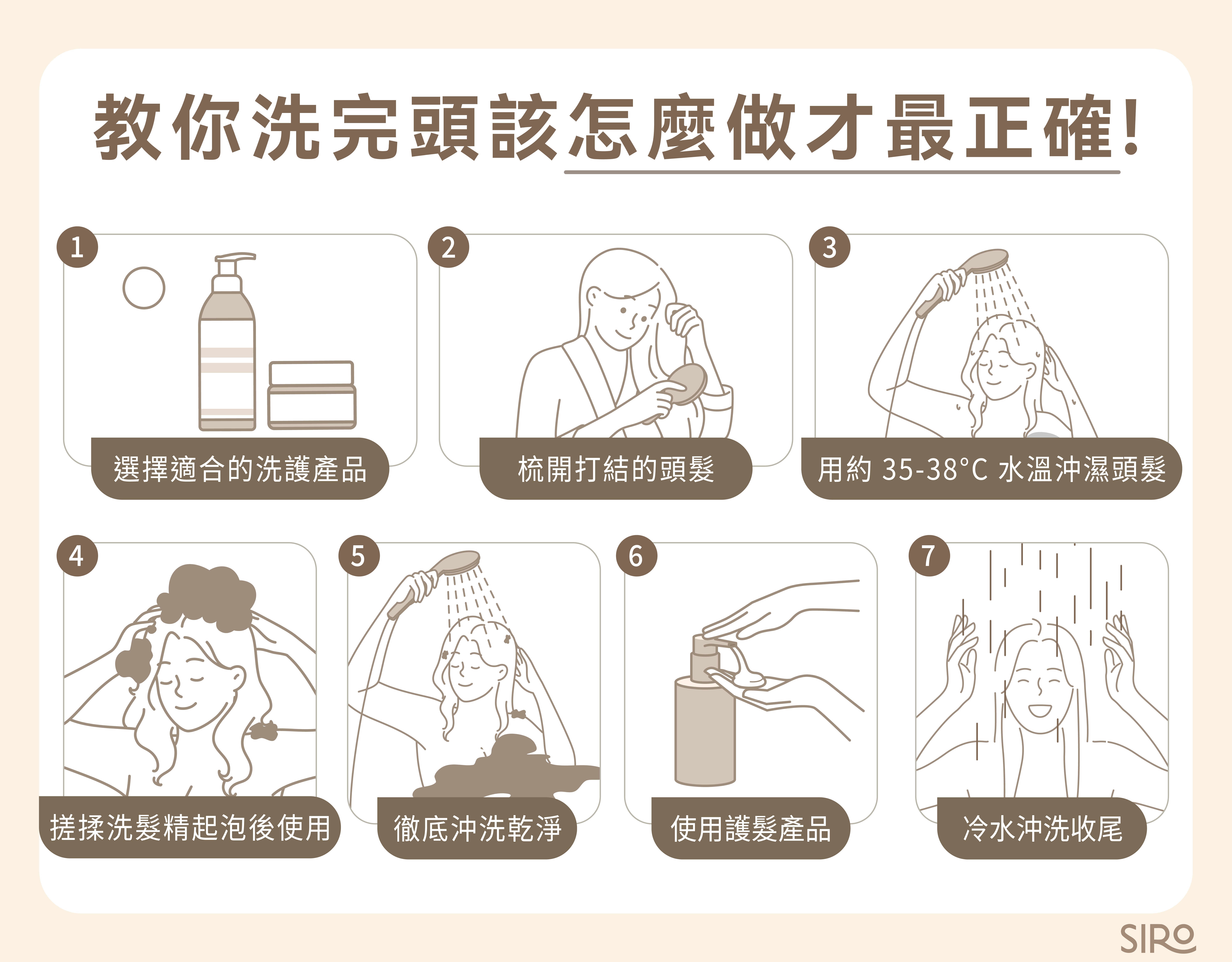 洗完頭髮毛躁怎麼辦？教你洗完頭該怎麼做才最正確！