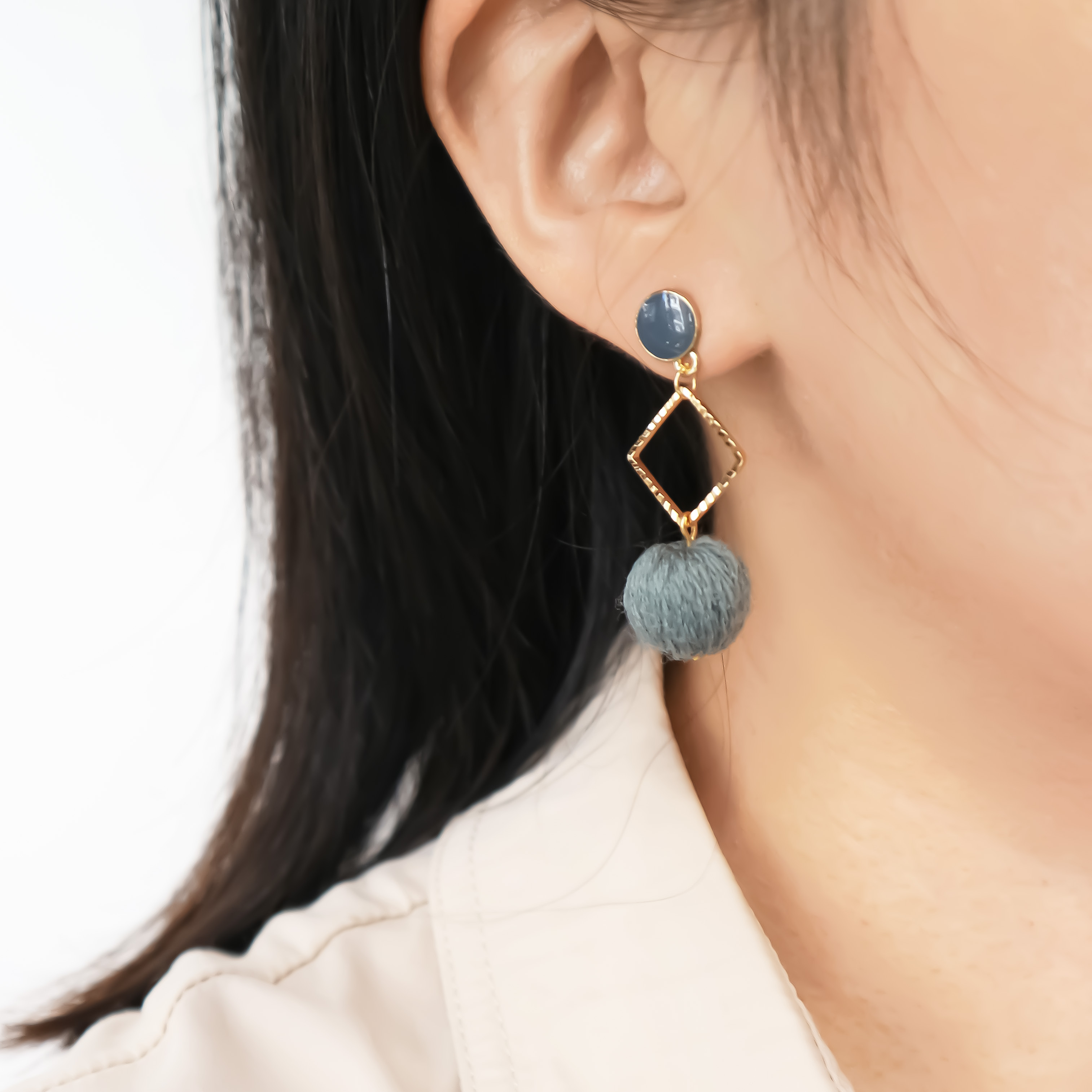 西伯利亞夜幕 耳環