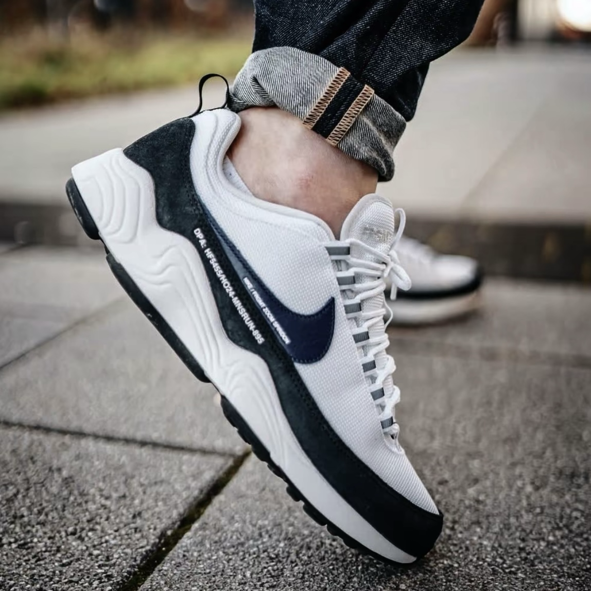 Nike Air Zoom Spiridon x Fragment 藤原浩深藍白聯名HF5455-100