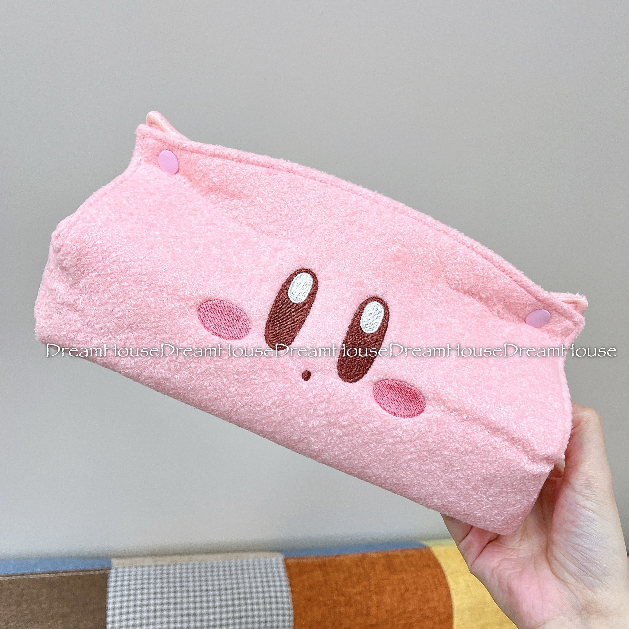 kirby 星之卡比 星のカービィ卡比 大臉絨毛 鈕釦式 衛浴面紙套 面紙套 衛生紙套 收納盒