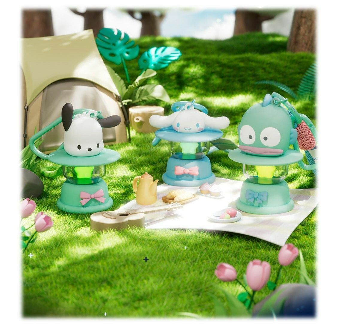 水怪 Sanrio | 發光小夜燈掛件鎖匙扣 | 飾物