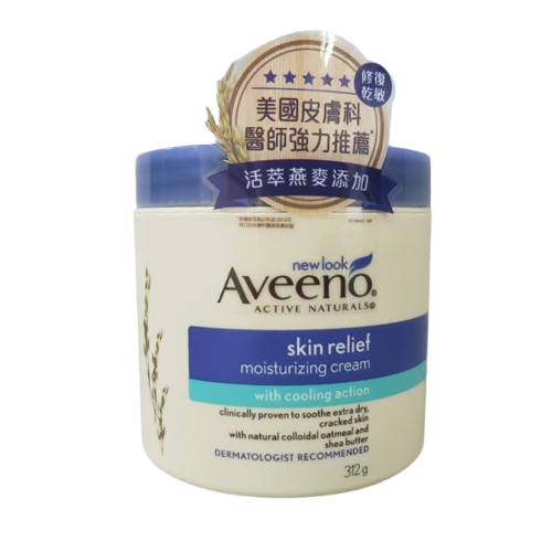 Aveeno 燕麥高效舒緩潤膚霜（312g）