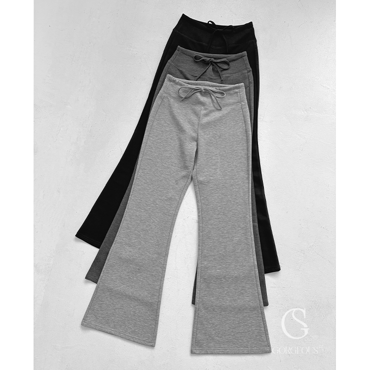 A44 現貨「此生必收！蛋白長腿褲（喇叭）」